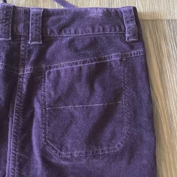 Athleta Roseville Brushed Velvet Cotton Skirt Womens 10 A-Line Soft Stretch - Picture 5 of 11